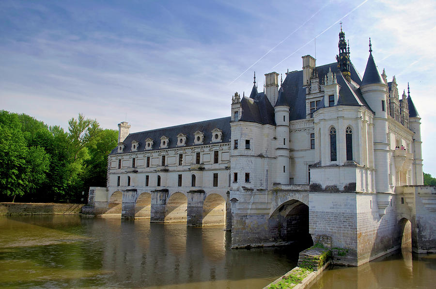 Late Day Shadows at Chateau de Chenonceau Photograph by Matthew DeGrushe