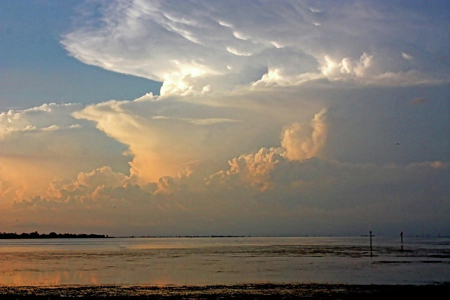 Summer Photograph - Late Day Storms by HH Photography of Florida