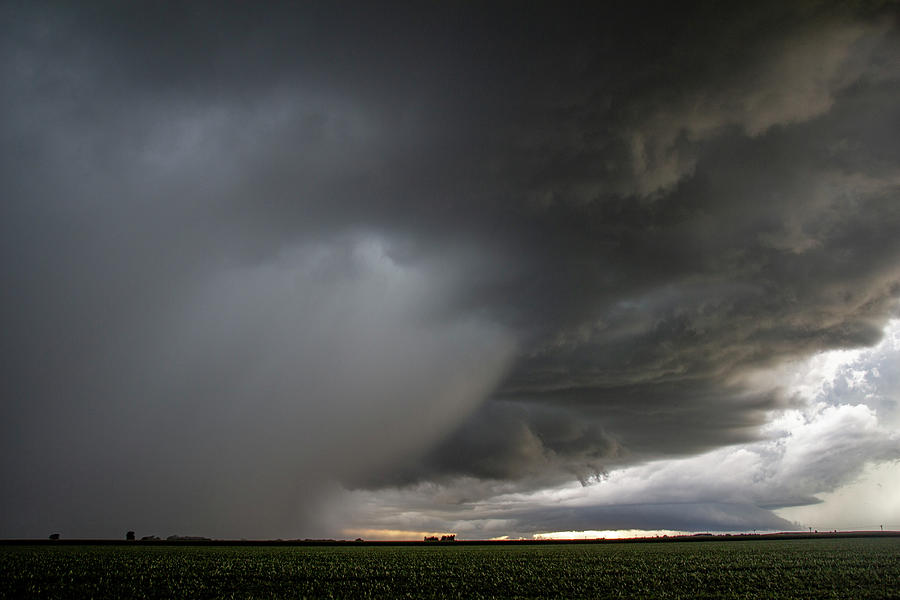 Late July Supercell 010 Photograph by Dale Kaminski
