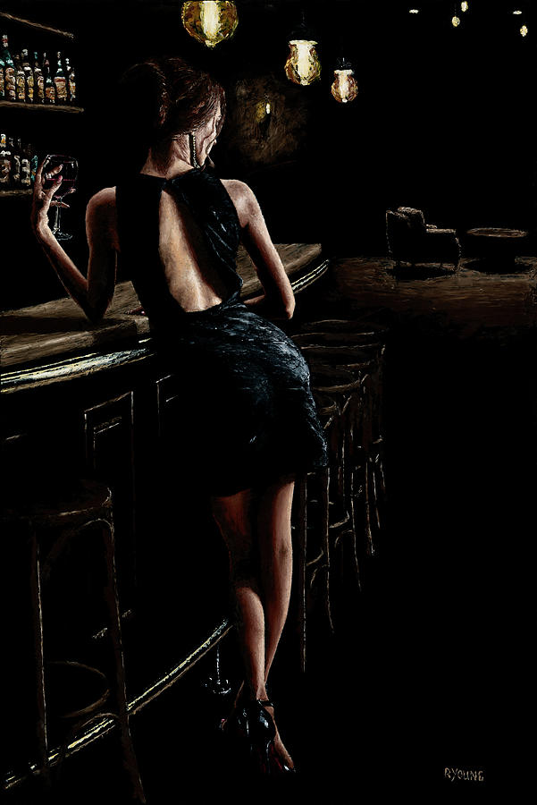 Late Night Deliberation Painting by Richard Young