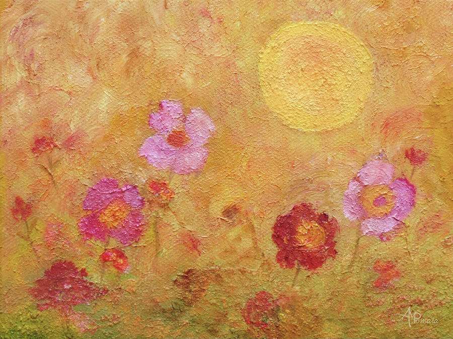 Spring Painting - Late Spring by Angeles M Pomata