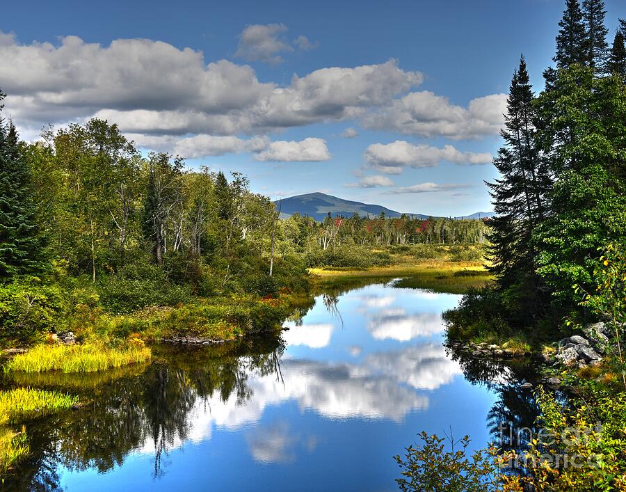 Late Summer Day in the White Mountains Photograph by Steve Brown