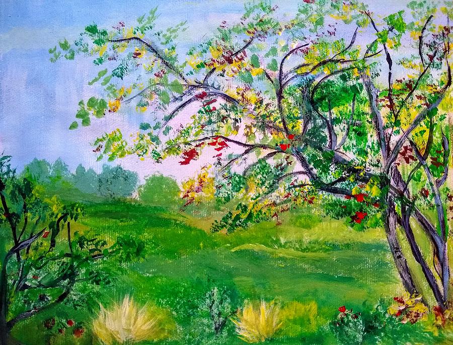 Late Summer Memories Painting by Rad Painting