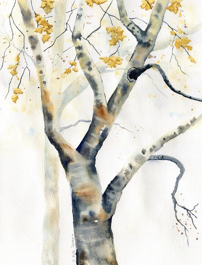 Late Summer Tree Painting by Melly Terpening