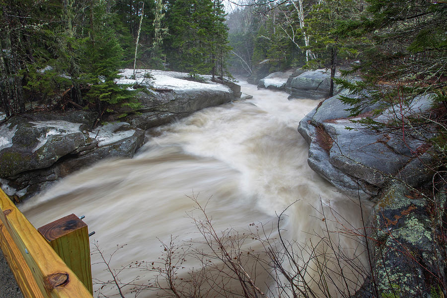 Late Winter Ammonoosuc Roar Photograph by White Mountain Images