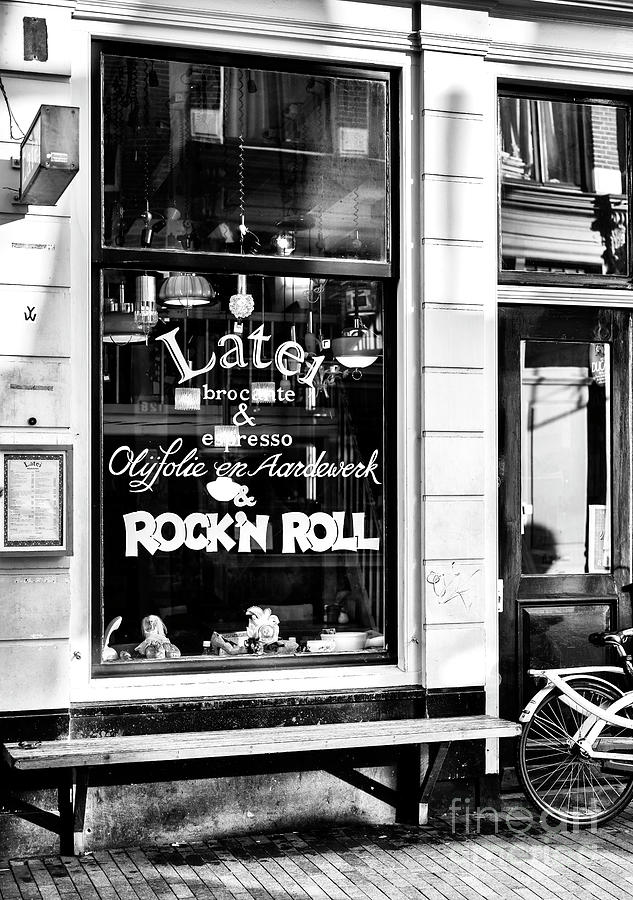 Latei Cafe in Amsterdam Photograph by John Rizzuto