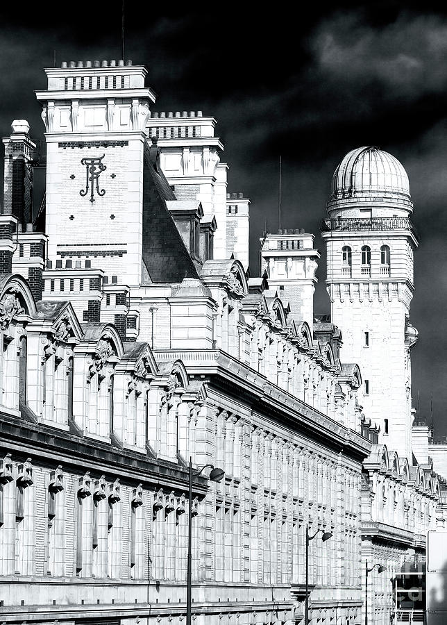 Architecture Photograph - Latin Quarter Architecture in Paris France by John Rizzuto