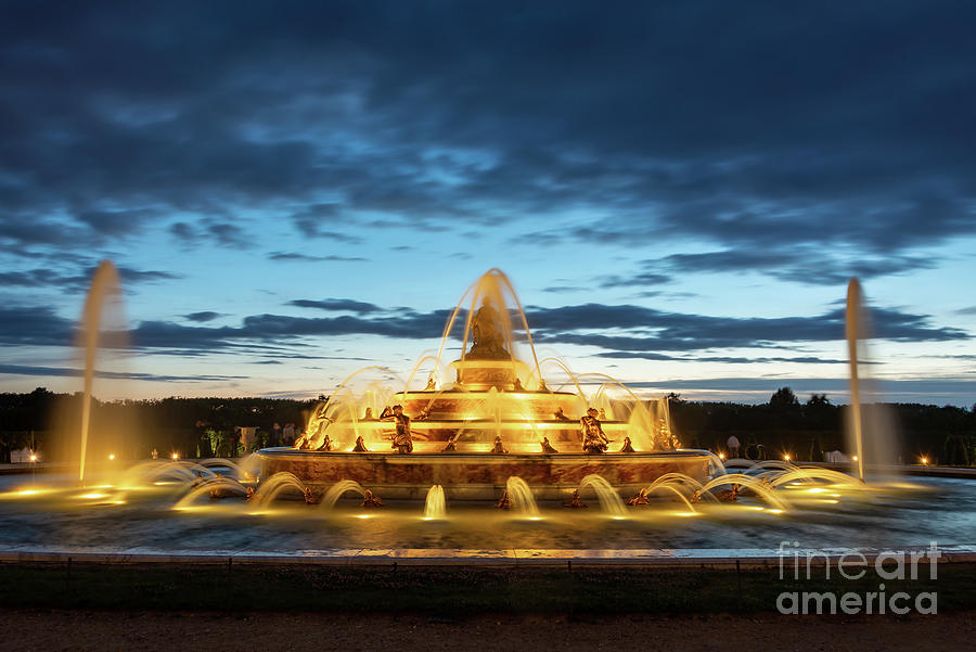 Latona fountain in Versailles Photograph by Delphimages Paris Photography