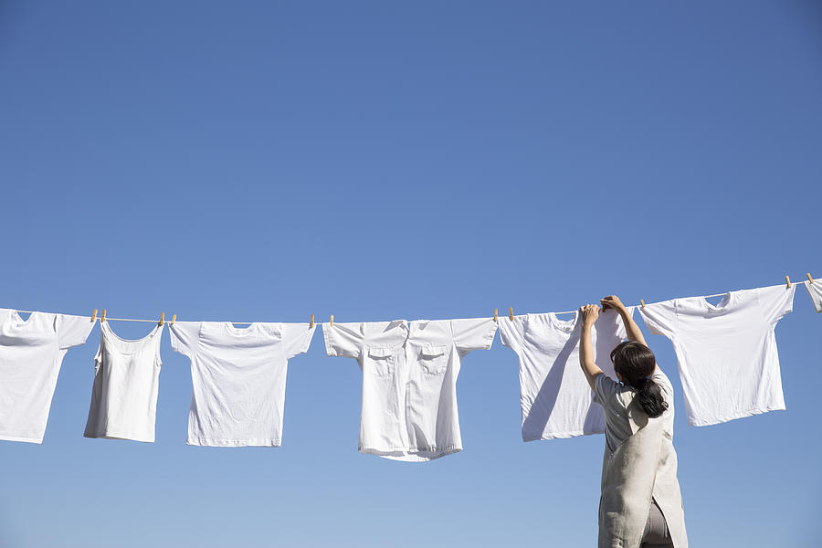 Laundry clothes Photograph by Kazoka30