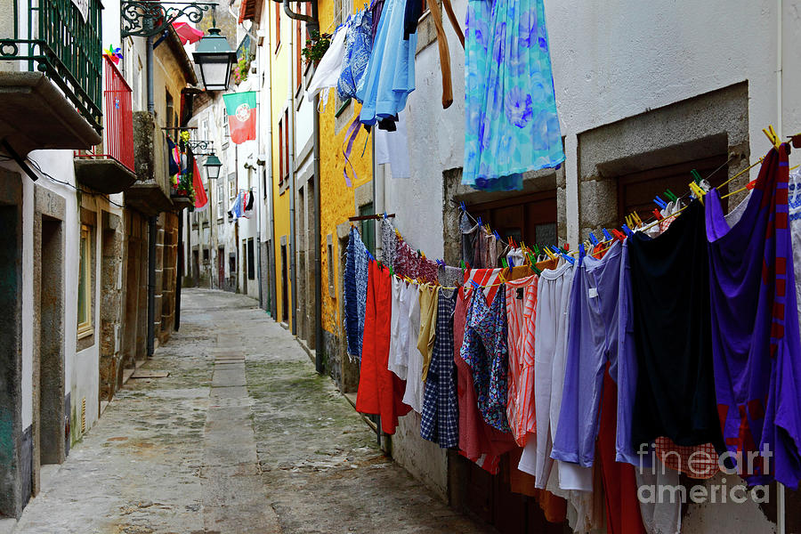 Laundry Day Viana do Castelo Portugal Photograph by James Brunker