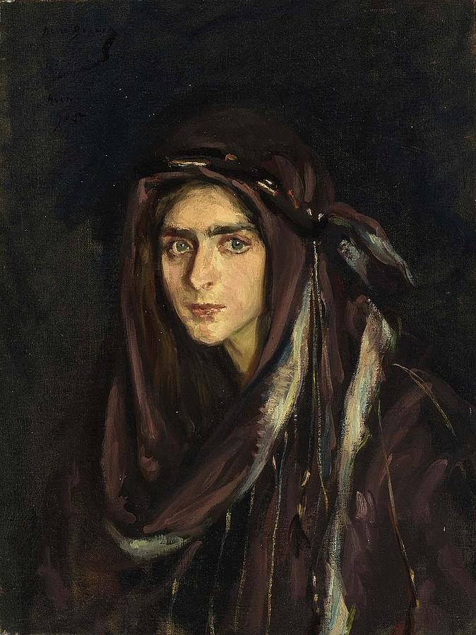 Laura in Arabian Costume Painting by Alice Pike Barney - Fine Art America