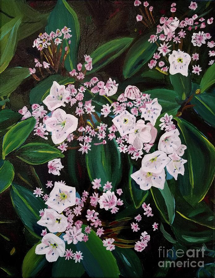 Laurel Painting by Catherine Gruetzke-Blais