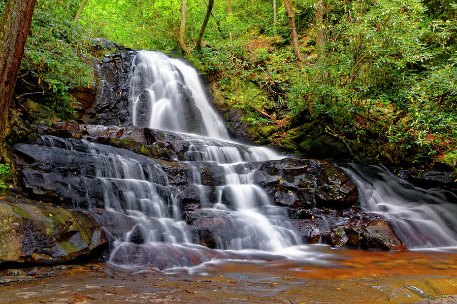 Laurel Falls in the Great Smoky Mountains Photograph by Brian Shaw ...