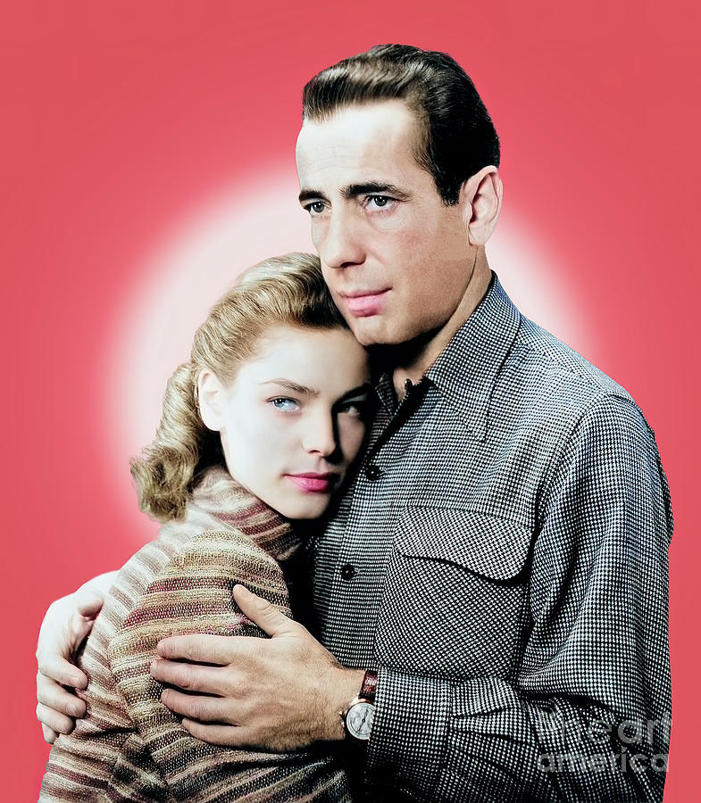 Lauren Bacall and Humphrey Bogart Photograph by Carlos Diaz