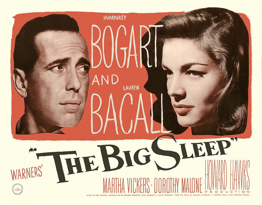 LAUREN BACALL and HUMPHREY BOGART in THE BIG SLEEP -1946-, directed by HOWARD HAWKS. Photograph by Album