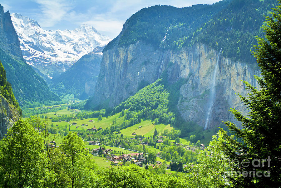 Lauterbrunnen valley, Bernese Oberland, Switzerland Photograph by Neale And Judith Clark