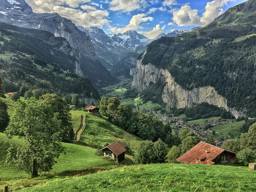 Lauterbrunnen Valley Switzerland Photograph by Chris Mangum - Fine Art ...