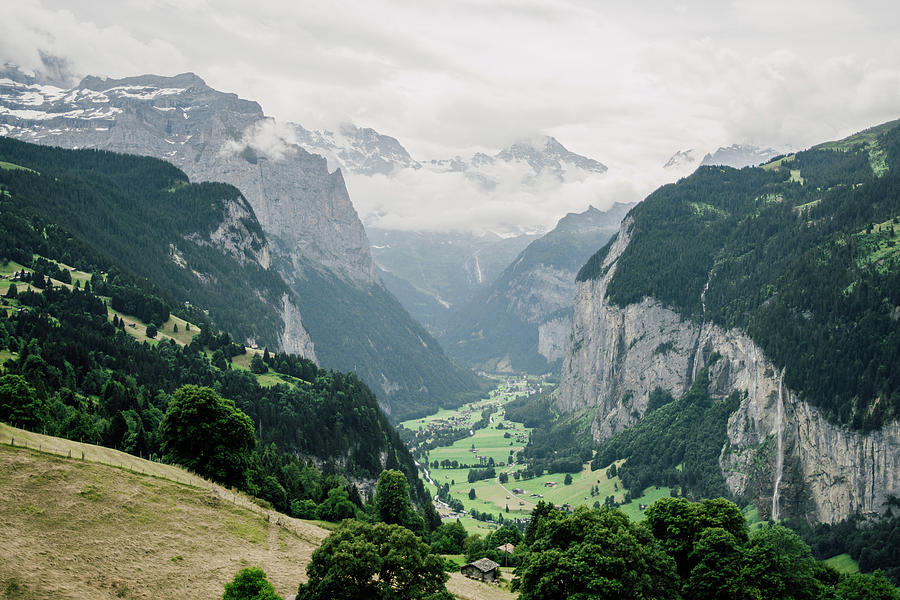 Lauterbrunnen Wengen View Photograph by Pati Photography - Fine Art America