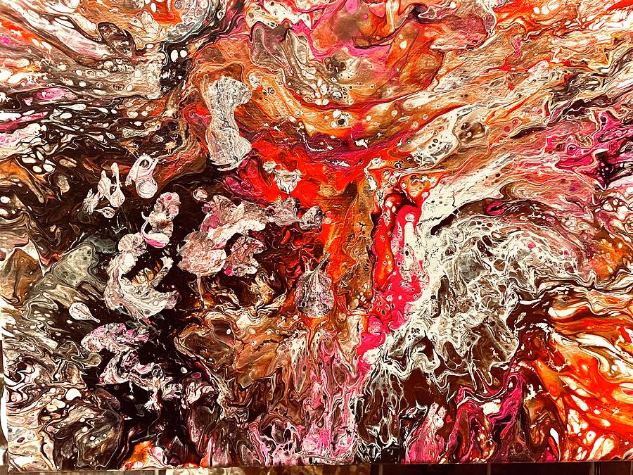 Landscape Painting - Lava Rocks by Scott Jerwick Landscape Painting - Lava Rocks by Scott Jerwick