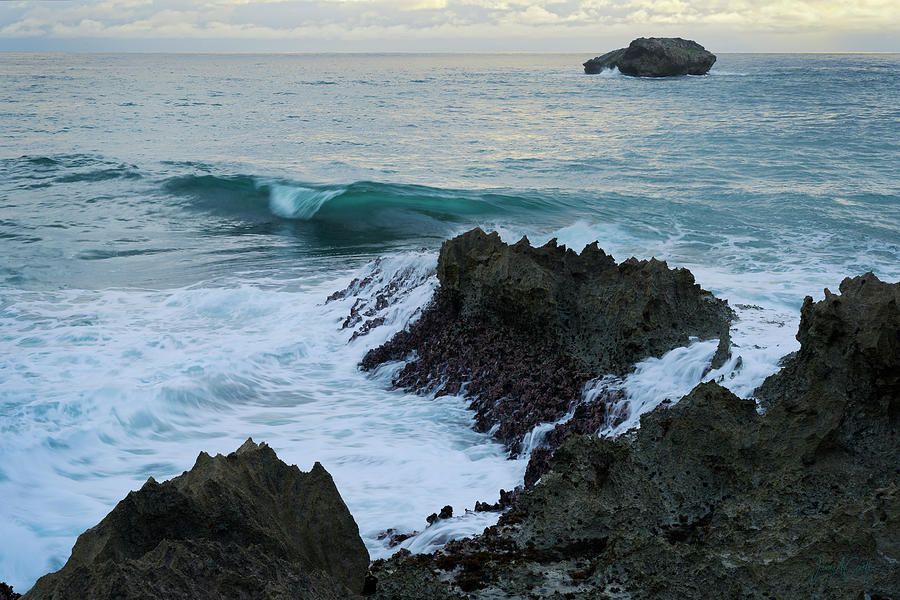 Lava Seascape Photograph by James Covello
