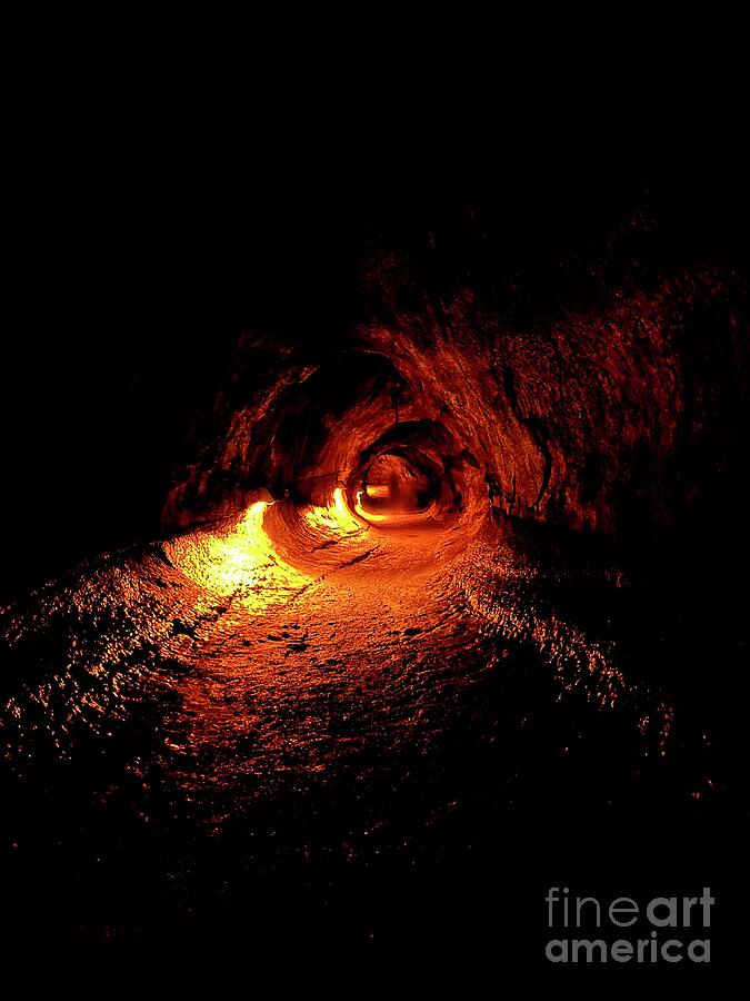 Nature Photograph - Lava Tube by Saving Memories By Making Memories