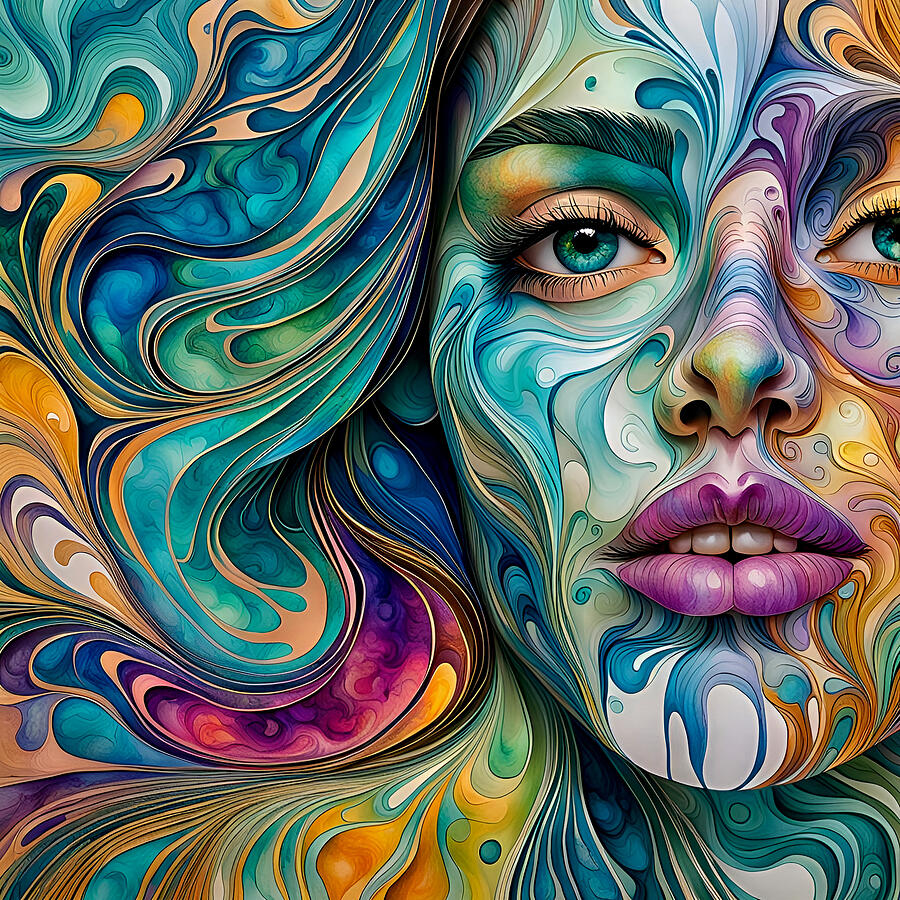 Lavendar Lips Photograph by Cate Franklyn Lavendar Lips Photograph by Cate Franklyn