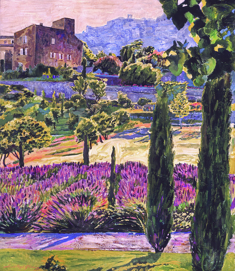 Lavender Fields Painting