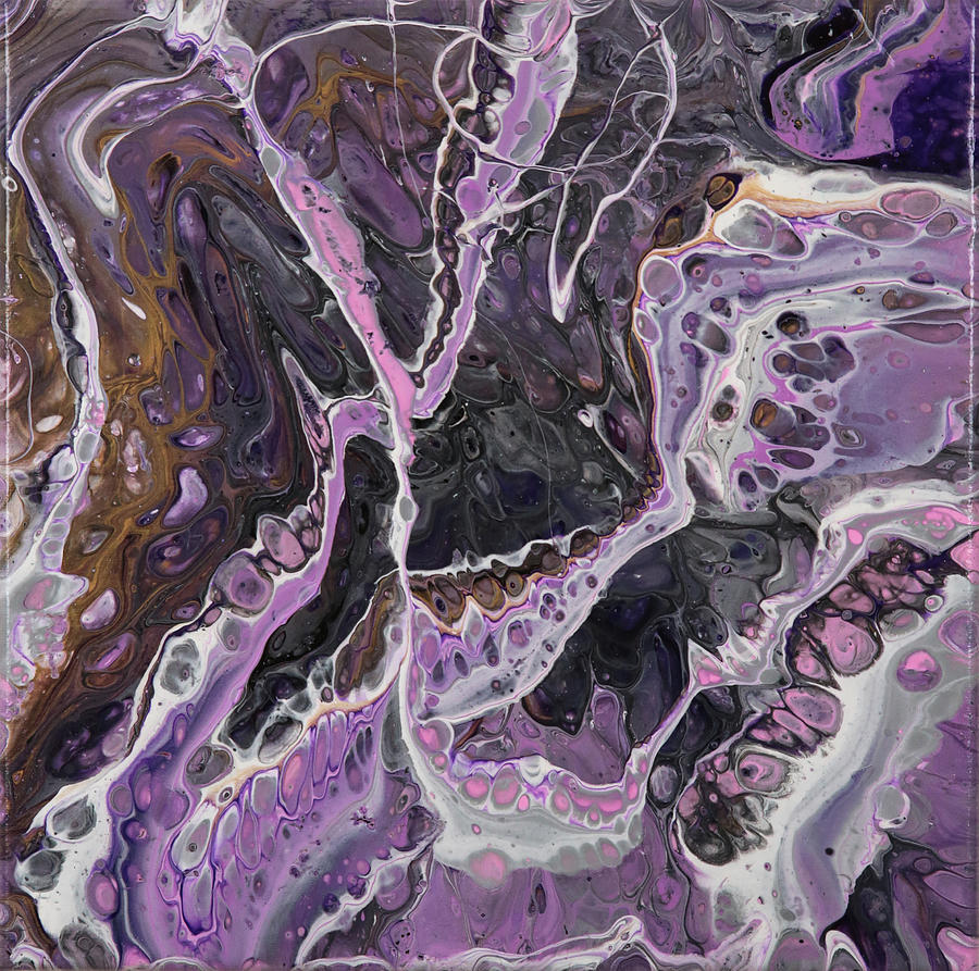 Lavender Luxury Painting by Nicole Pedra