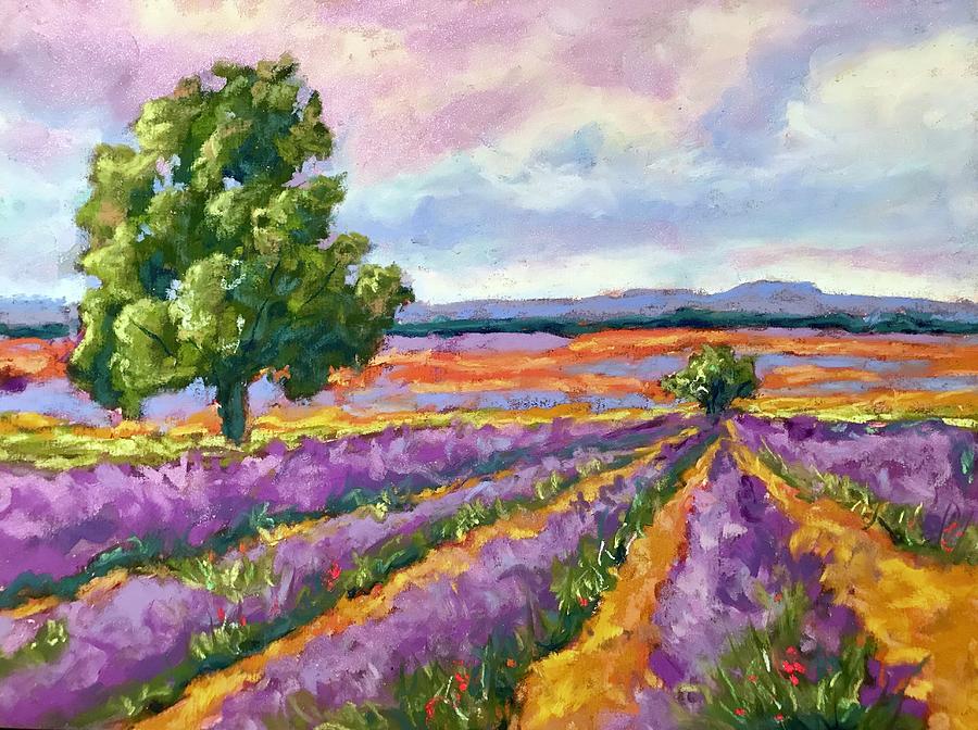 Lavender Pastel by Mary Jane Erard - Fine Art America