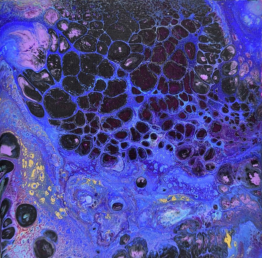 Lavender Nebula Painting by Jamby Gallery - Fine Art America