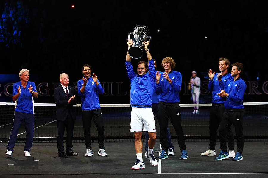 Laver Cup - Day Three Photograph by Clive Brunskill