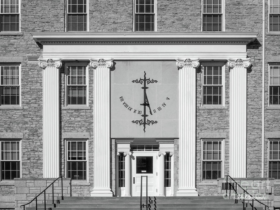 Architecture Photograph - Lawrence University Main Hall Sundial by University Icons