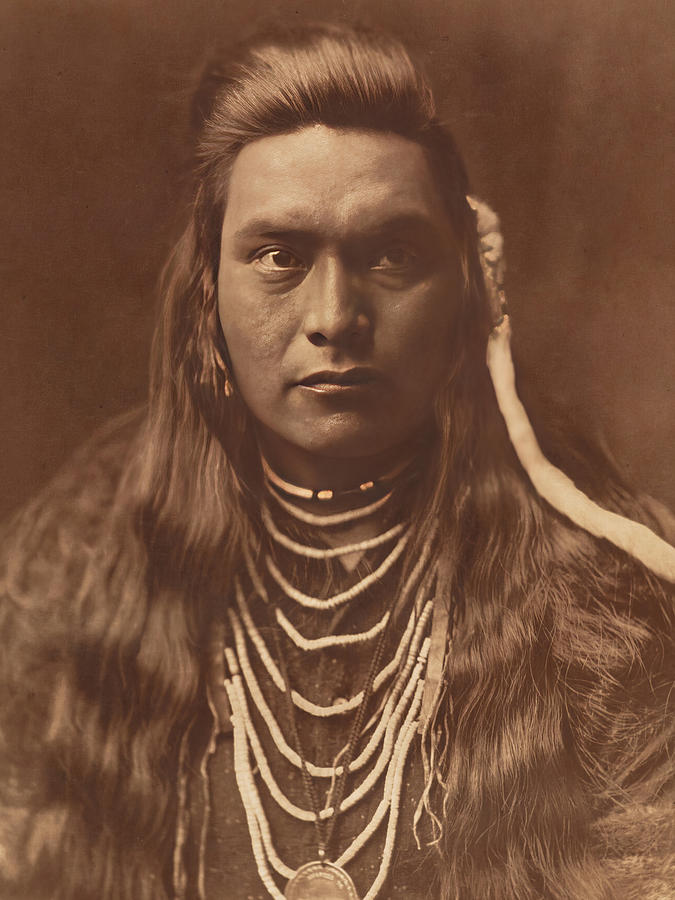 Lawyer - Nez Perce 1905 Photograph by Edward S Curtis - Fine Art America