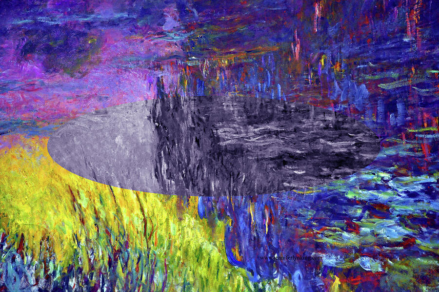 Layered 17 Monet Digital Art by David Bridburg