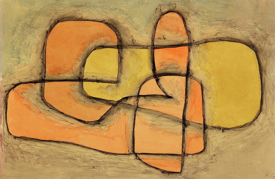 Paul Klee Painting - Layered, 1937 by Paul Klee