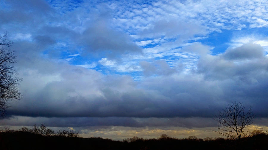 Layered Sky 1/15/20 Photograph by Ally White