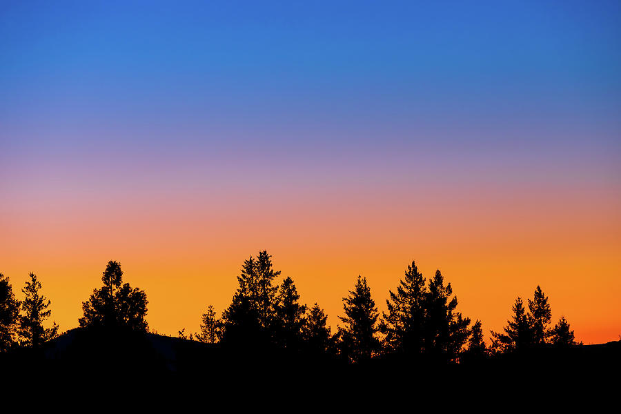 Layered Sunset Photograph