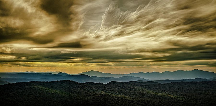Mountain Photograph - Layers and Layers by Paul Bartell
