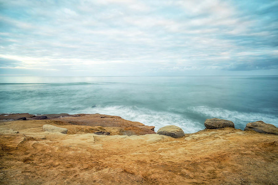 Sunset Cliffs Natural Park Layers Of Beauty Photograph by Joseph S Giacalone