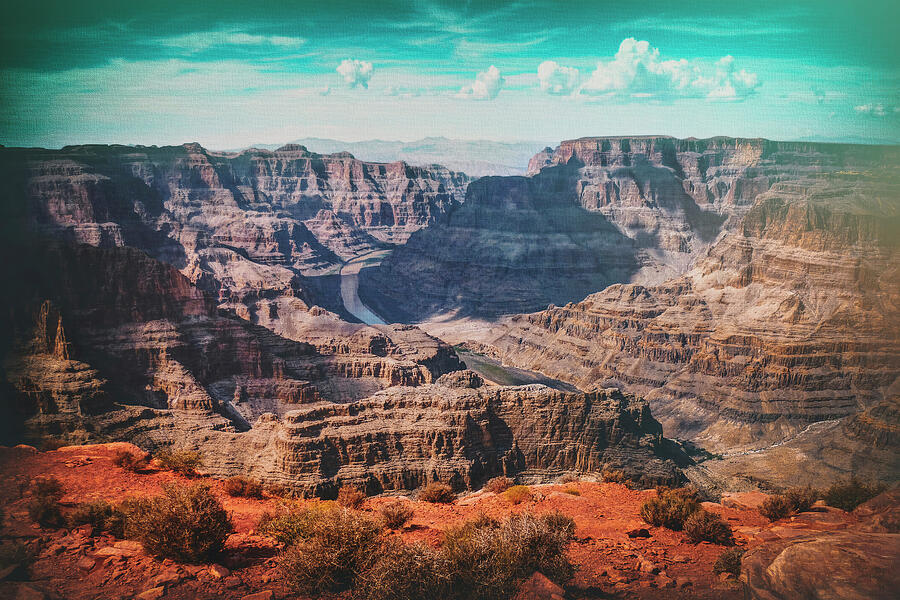 Layers of Color Grand Canyon Arizona  Photograph by Carol Japp
