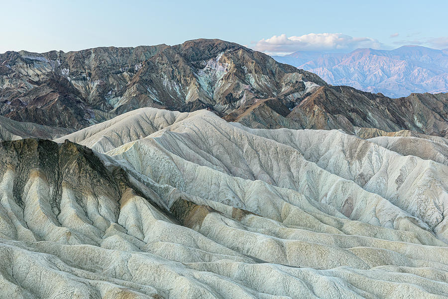 Zabriskie Point Photograph - Layers of Death Valley by Marla Brown