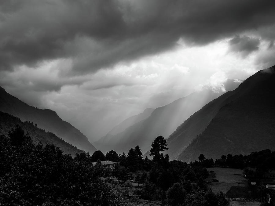 Layers of Himalayas Photograph by Pak Hong