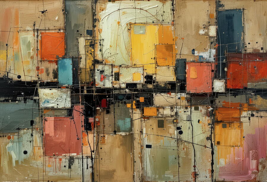 Layers of Life Mixed Media by Russ Harris Layers of Life Mixed Media by Russ Harris