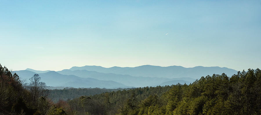 Layers of Mountains Photograph by Joni Eskridge
