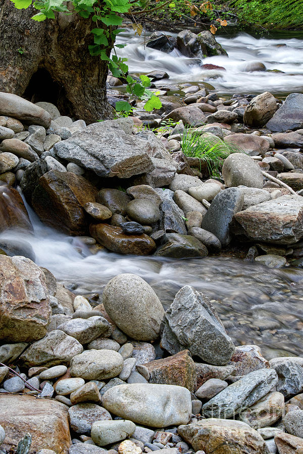 Layers of Stones And Water Photograph by Phil Perkins