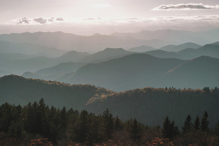 Layers of the Appalachian Mountains Photograph by Bella B Photography ...