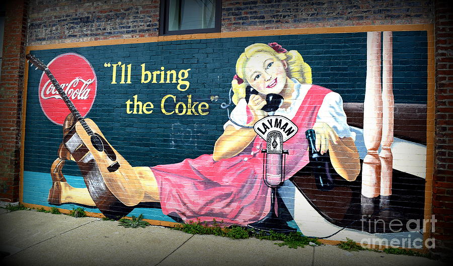 Layman Coke Mural Photograph
