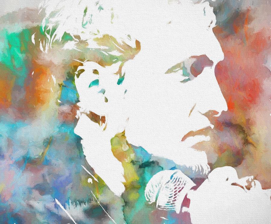 Layne Staley Color Tribute Painting by Dan Sproul