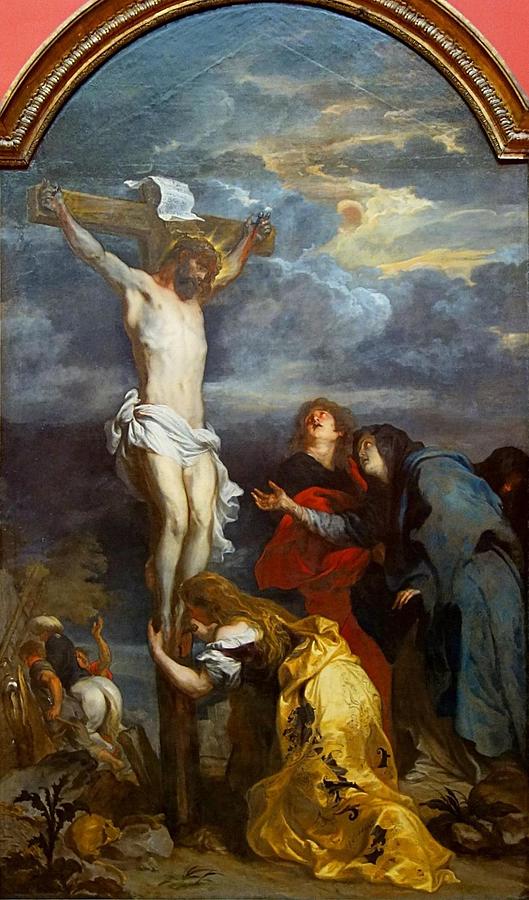 Le Christ En Croix Crucifixion Painting By Anthony Van Dyck