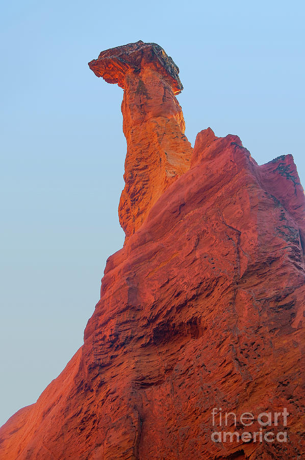 Le Colorado Provencal Hoodoo Photograph by Bob Phillips